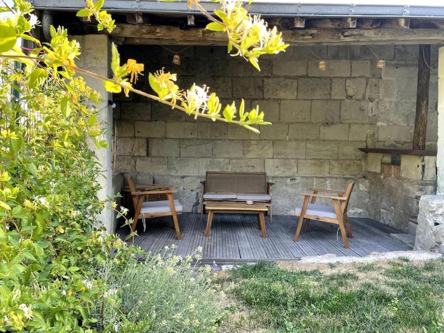 Chez Juliette - Maison Et Jardin - Bord De Loire A Saumur Luaran gambar